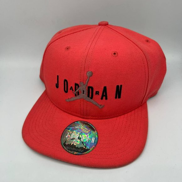 Air Jordan Salmon Pink Jumpman Hat Snapback Cap‎ Men - Picture 1 of 7